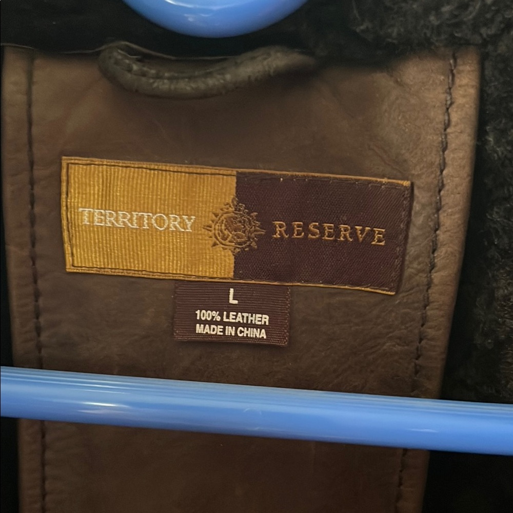 The Territory Ahead Brown Bomber Jacket with High Collar - Picture 3 of 5